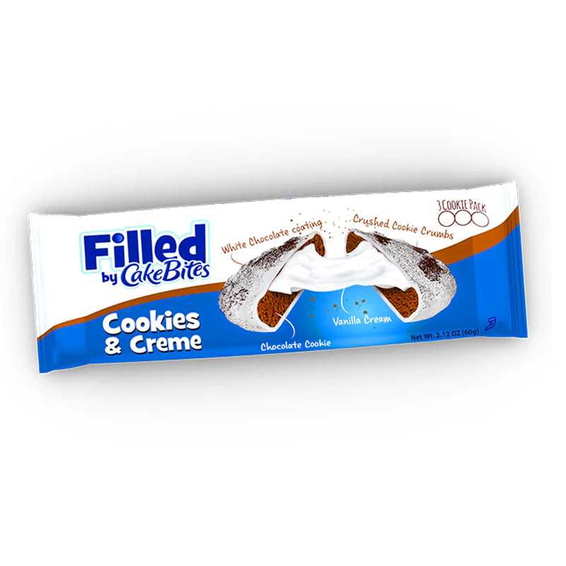 CakeBites - Filled Cookies & Cream 80g 🍪🍦