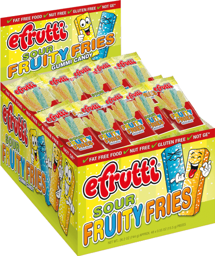 eFrutti Sour Fruity Fries 15.5g