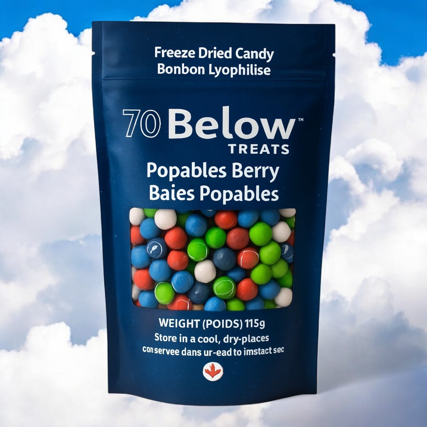 70 Below Treats - Skittles Berry Lyophilisés 115g