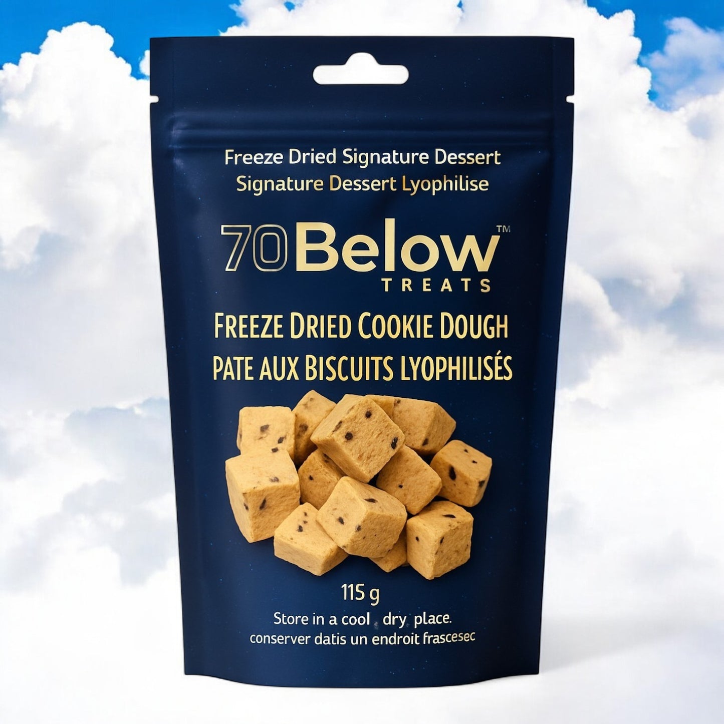 70 Below Treats - Pâte aux biscuits Lyophilisés 115g 🍪