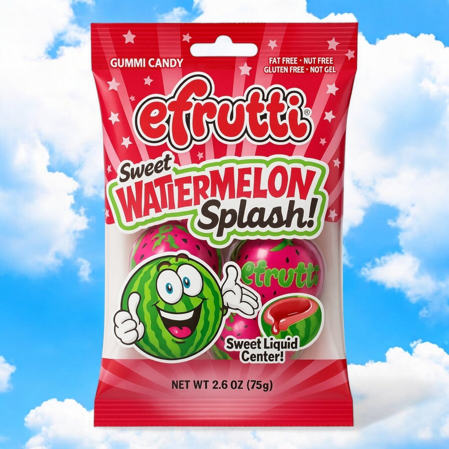 eFrutti Watermelon Splash Peg Bag 2.6oz