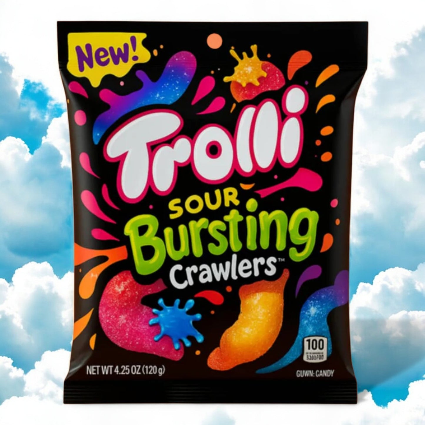 Ferrara Trolli - Sour Bursting Crawlers đđđ120g