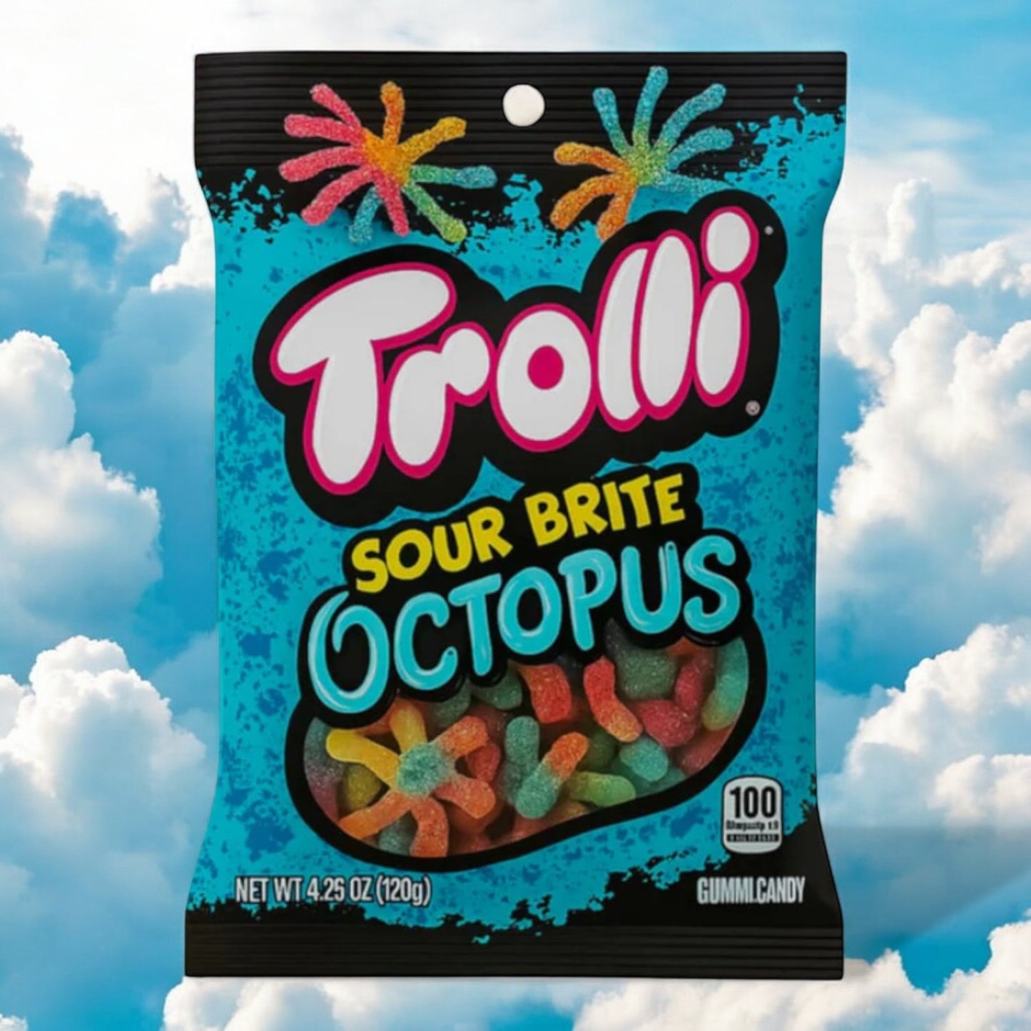 Ferrara Trolli Sour Brite Octopus 198g 🐙🍭