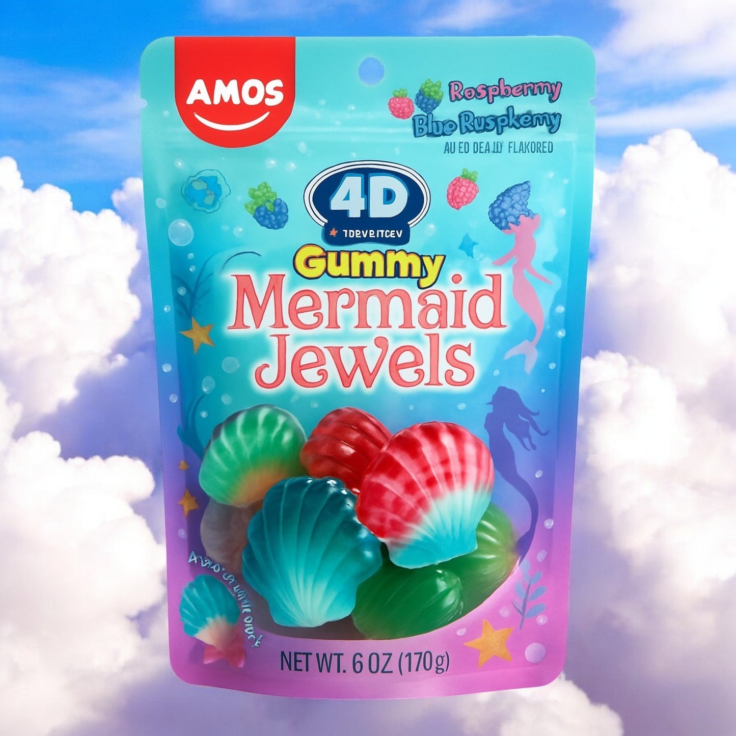 Amos 4D- Mermaid Jewels (170g)