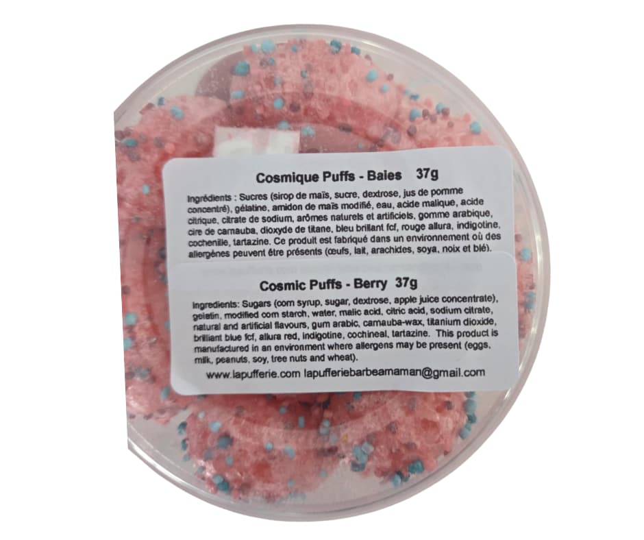 La Pufferie-Nerds Clusters Baies Lyophilisés – 37g