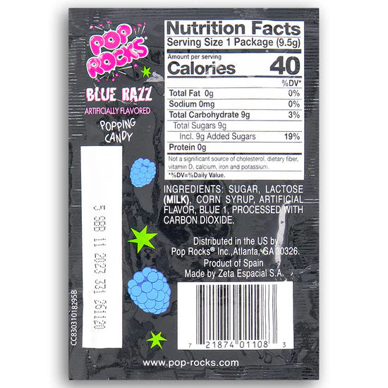 Pop Rocks – Blue Razz Popping Candy 🔵🍬
