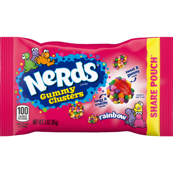 Ferrara Nerds Gummy rainbow Cluster - 3 oz