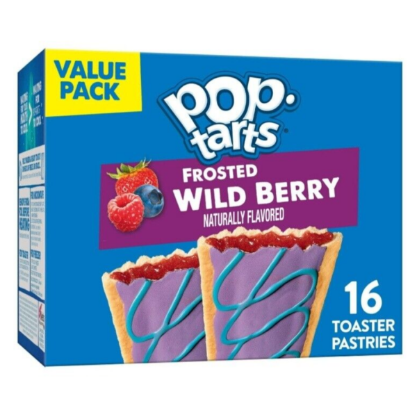 Kellogg’s Pop-Tarts Frosted Wild Berry - À l'Unité (Paquet de 2 Pâtisseries)🍇🍓