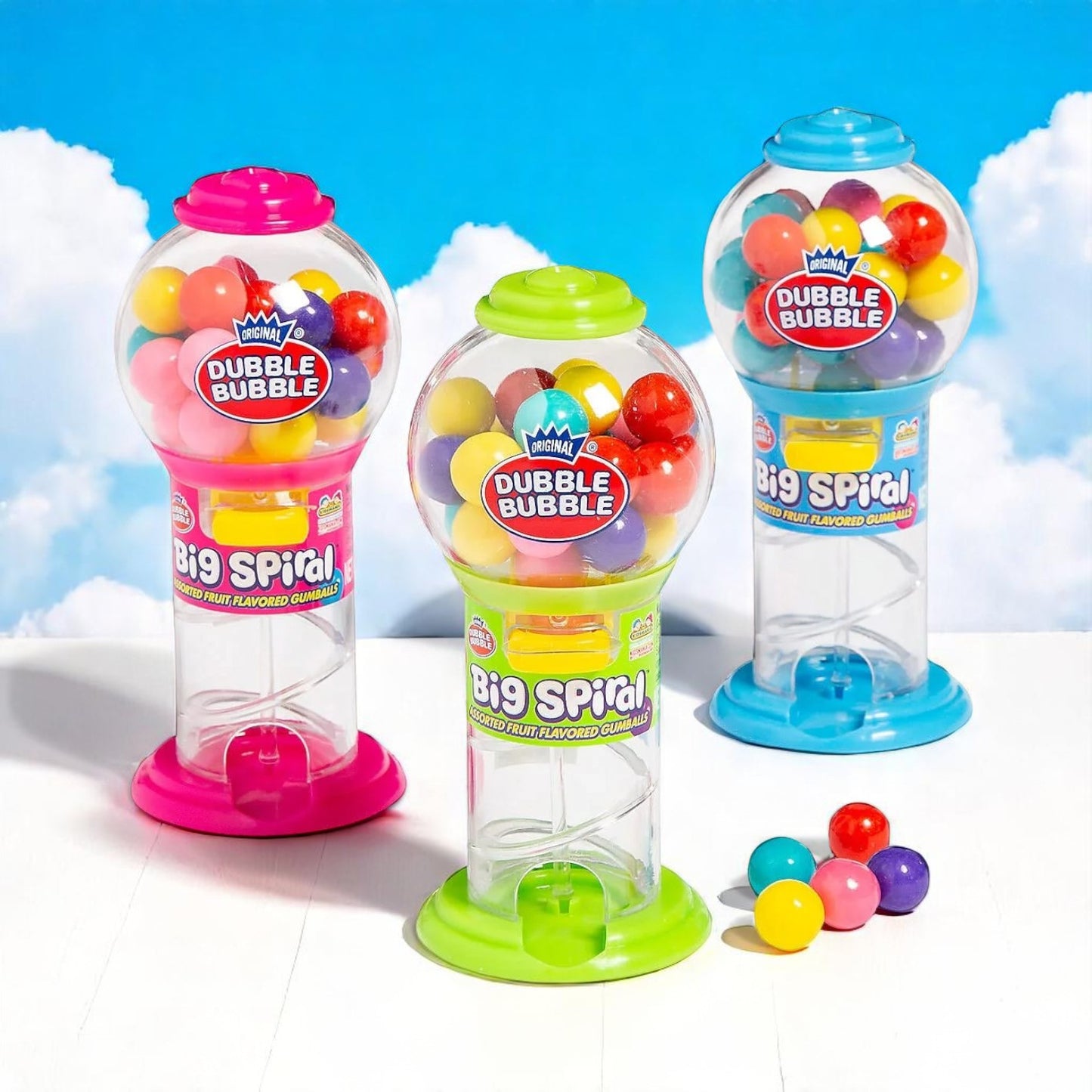 Kidsmania Big Spiral Dubble Bubble Dispenser 🍬🎉