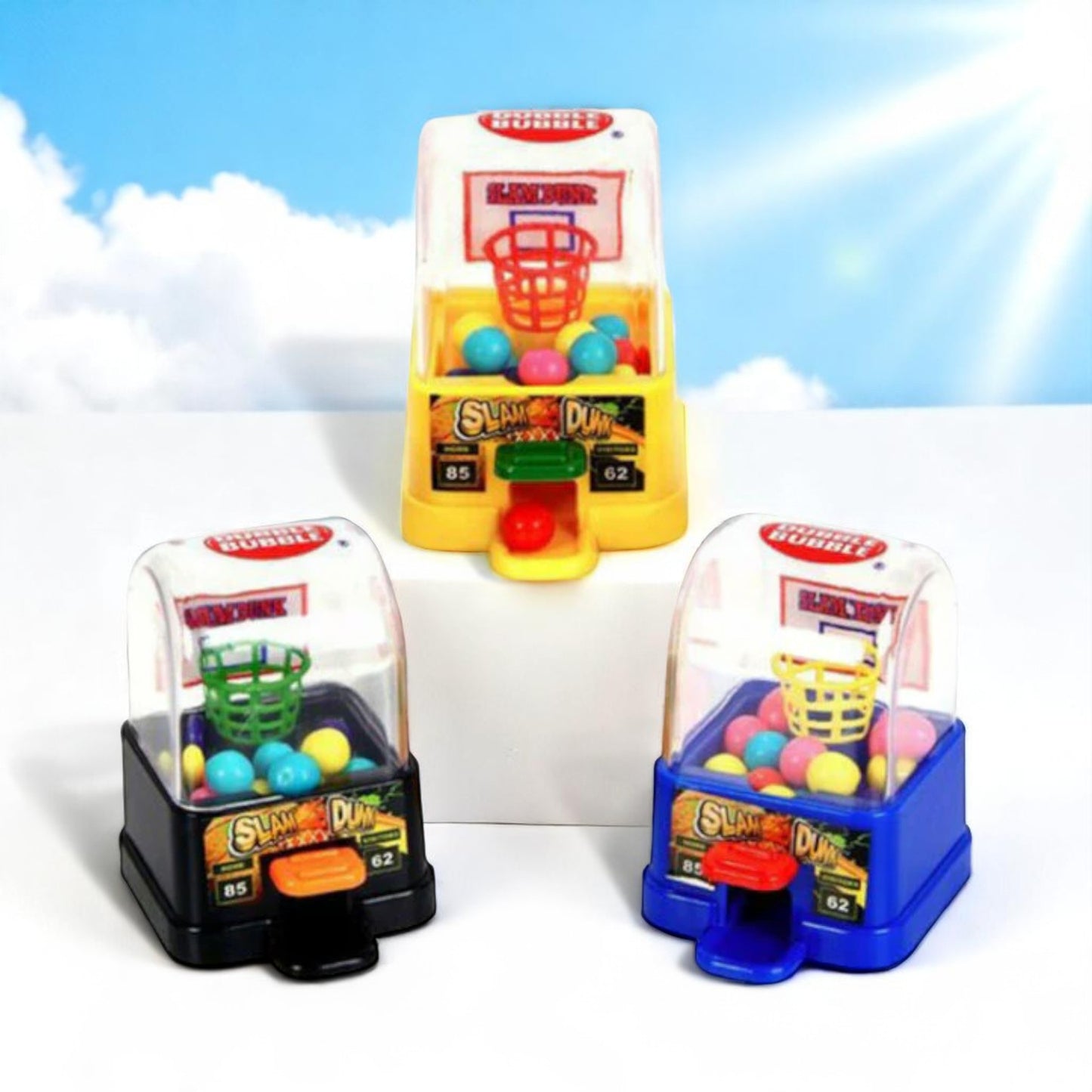 Kidsmania Dubble Bubble Slam Dunk Basketball Gumball Dispenser 🏀🍬