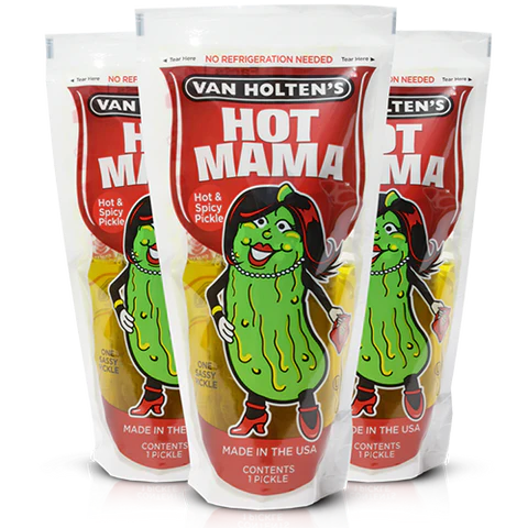 Van Holtenâs Hot Mama Jumbo Pickle In A Pouch đ¶ïžđ„