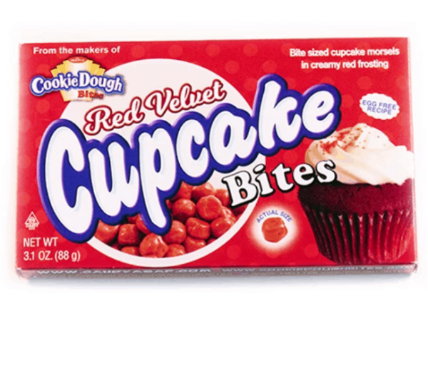 Taste of Nature Red Velvet Cupcake Bites Theater Box (3.1oz) 🍰✨