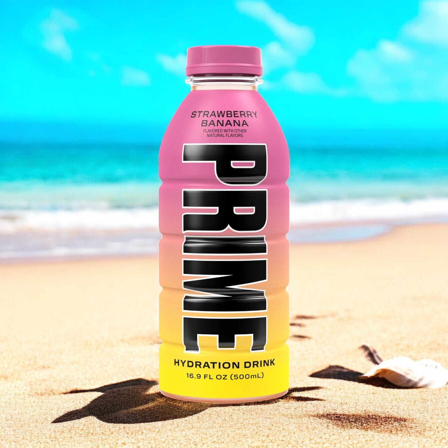Prime - Boisson d'Hydratation - Saveur Fraise-Banane 500ml