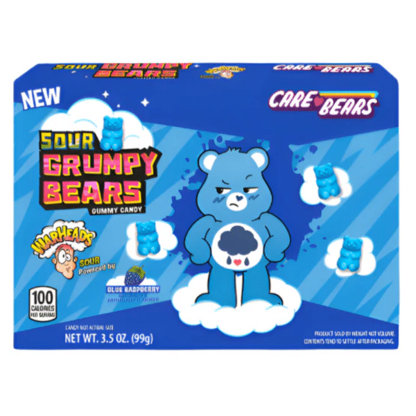 Warheads Sour Grumpy Bears TB 3.5oz 🍬🐻