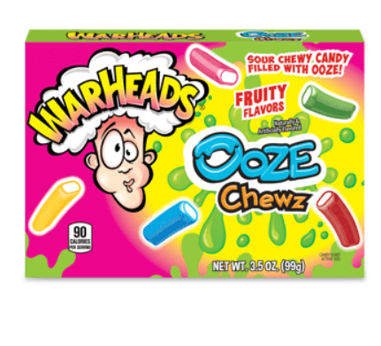 Warheads Ooze Chewz TB 3.5oz 🍭💥