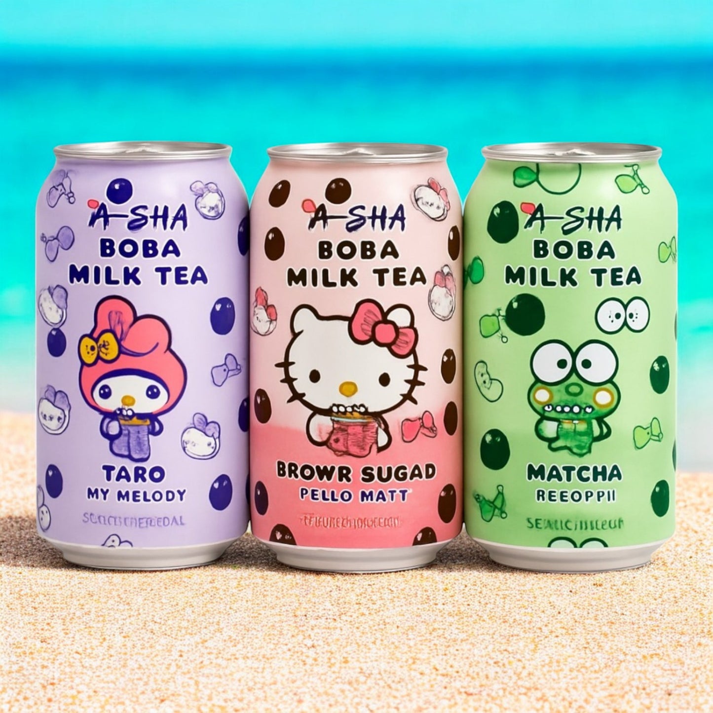 Hello Kitty Boba Milk Tea Variety - À L'UNITÉ