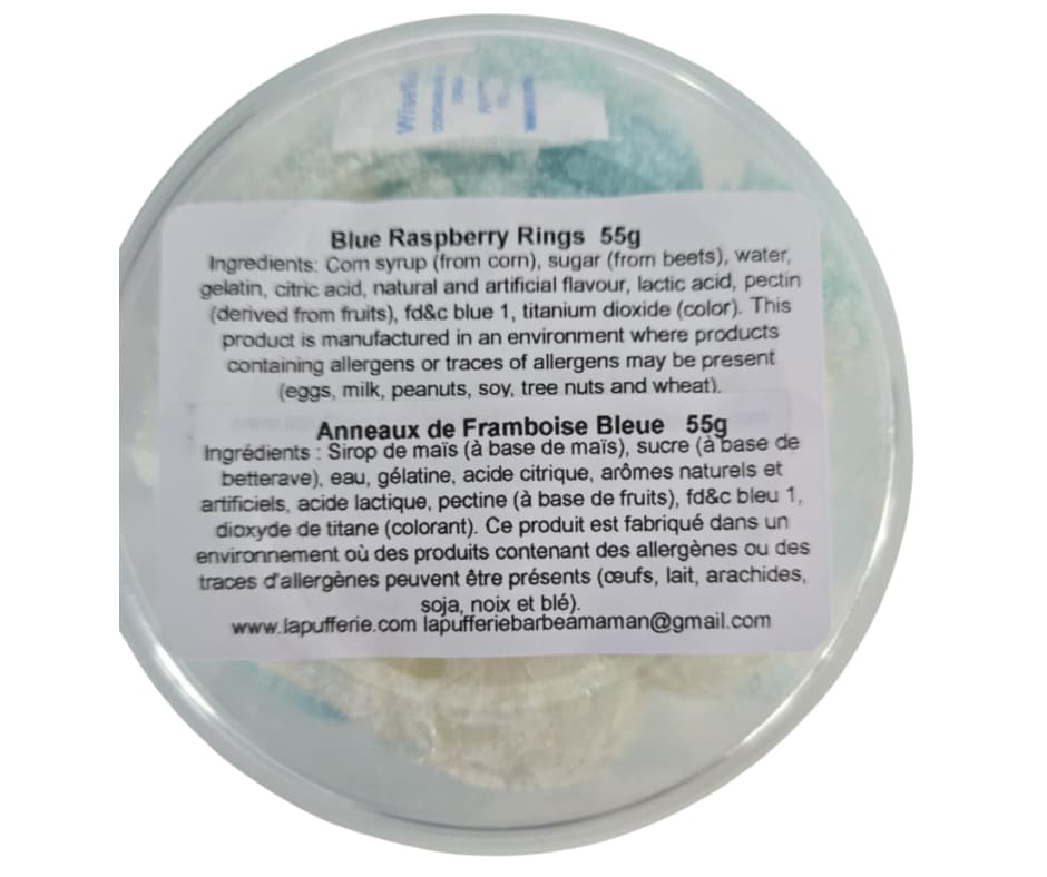 La Pufferie - Framboise Bleue Lyophilisés – 55g