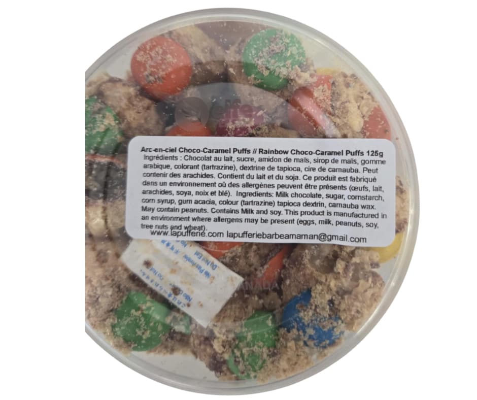 La Pufferie - M&M's au Caramel Lyophilisés – 125g
