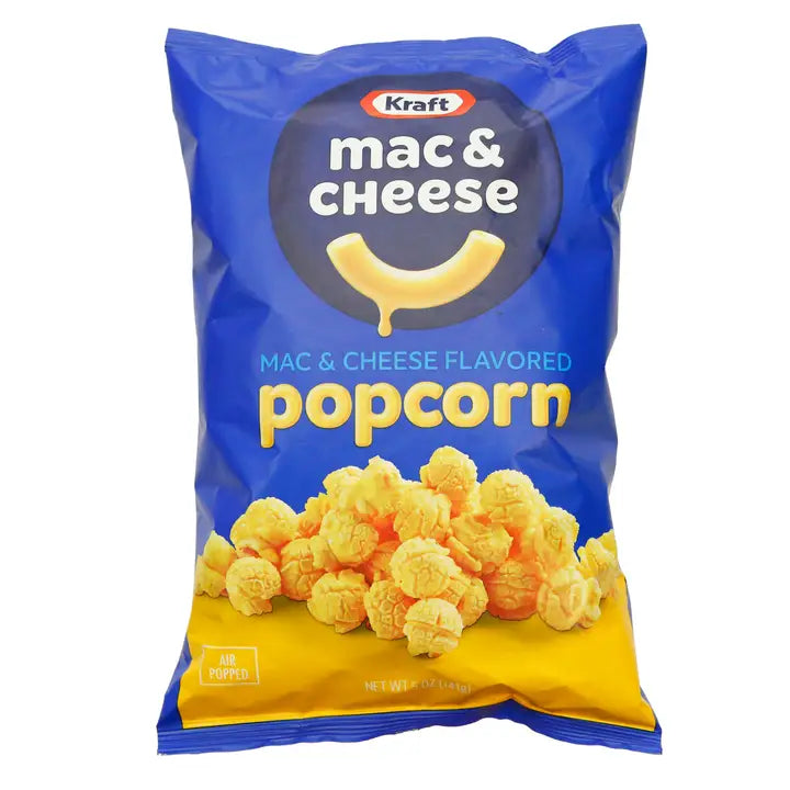 Maïs Soufflé – Saveur Macaroni au Fromage Kraft (5 oz) 🍿🧀
