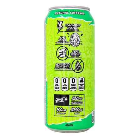 GHOST Energy Drink - Warheads Pomme Verte Sour 473ml