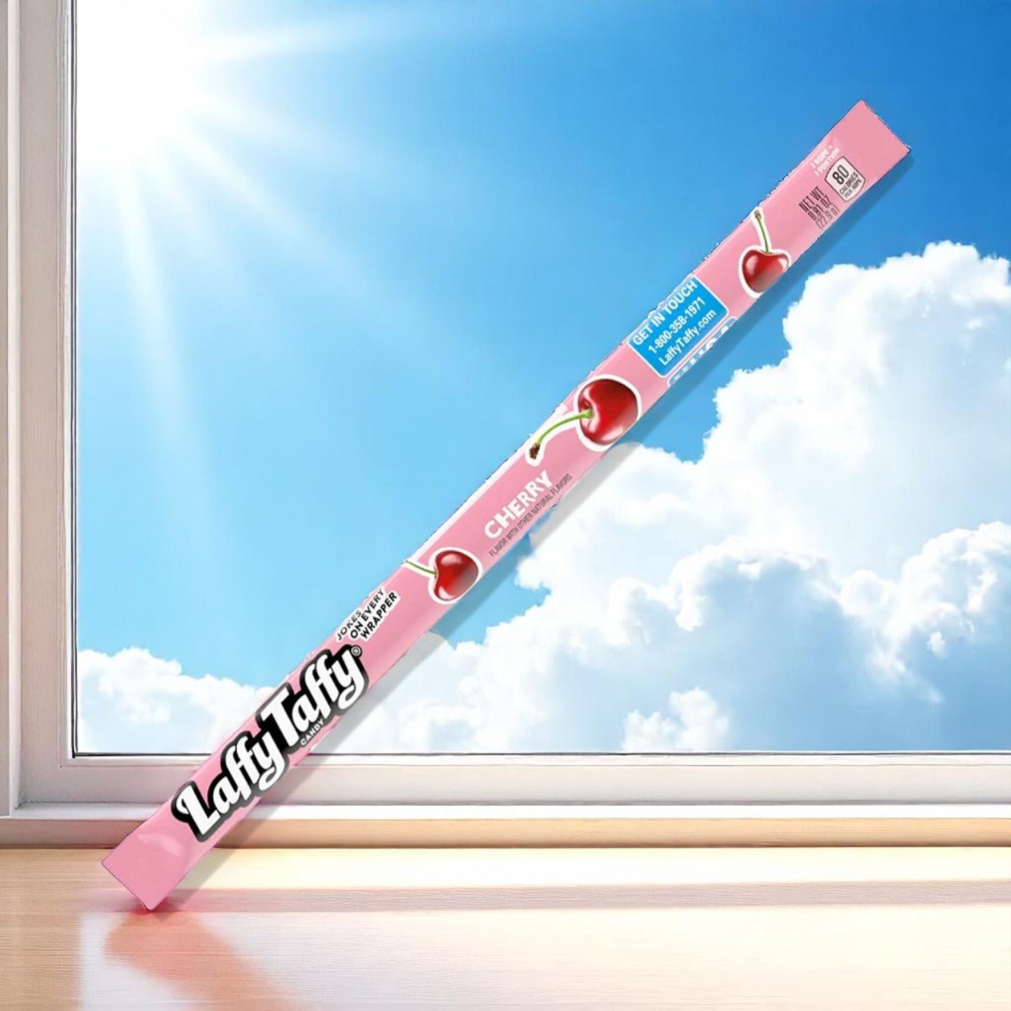 Laffy Taffy Cerise – Bonbon gommeux à la cerise (22.9g)