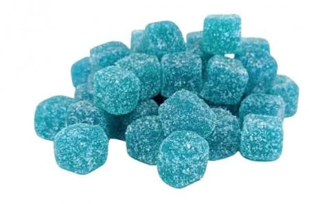 Warheads Blue Raspberry Cubes Theater Box - 3oz 🍬💥