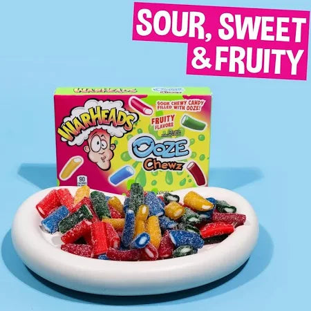 Warheads Ooze Chewz TB 3.5oz 🍭💥