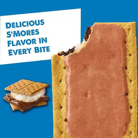 Kellogg’s Pop-Tarts Frosted S'mores – À l'Unité (Paquet de 2 Pâtisseries) 🍫🔥