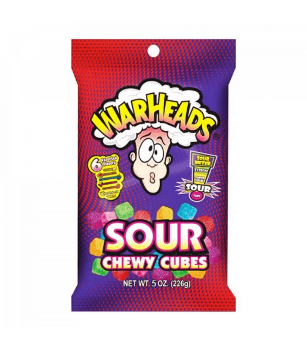 Warheads Sour Cubes 5oz 🍬💥