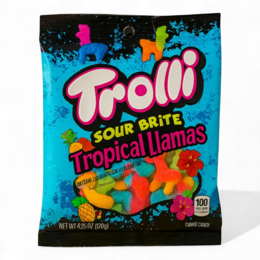 Ferrara Trolli -  Sour Brite Tropical Llamas 120g 🦙🌴
