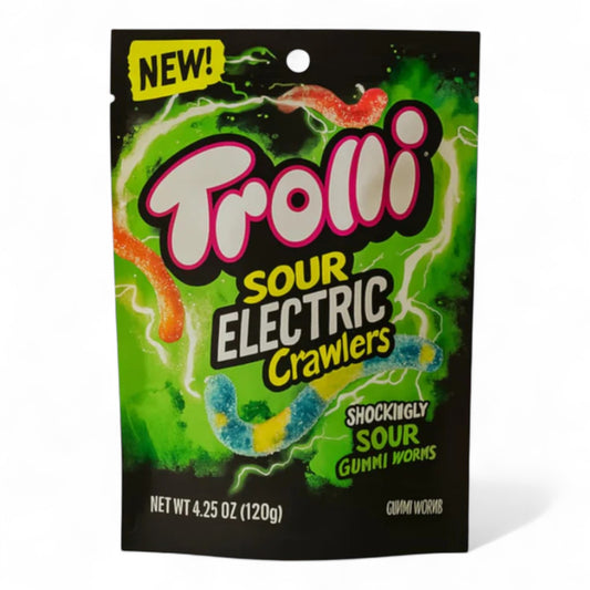 Ferrara Trolli -  Sour Electric Crawlers 120g ⚡🐍