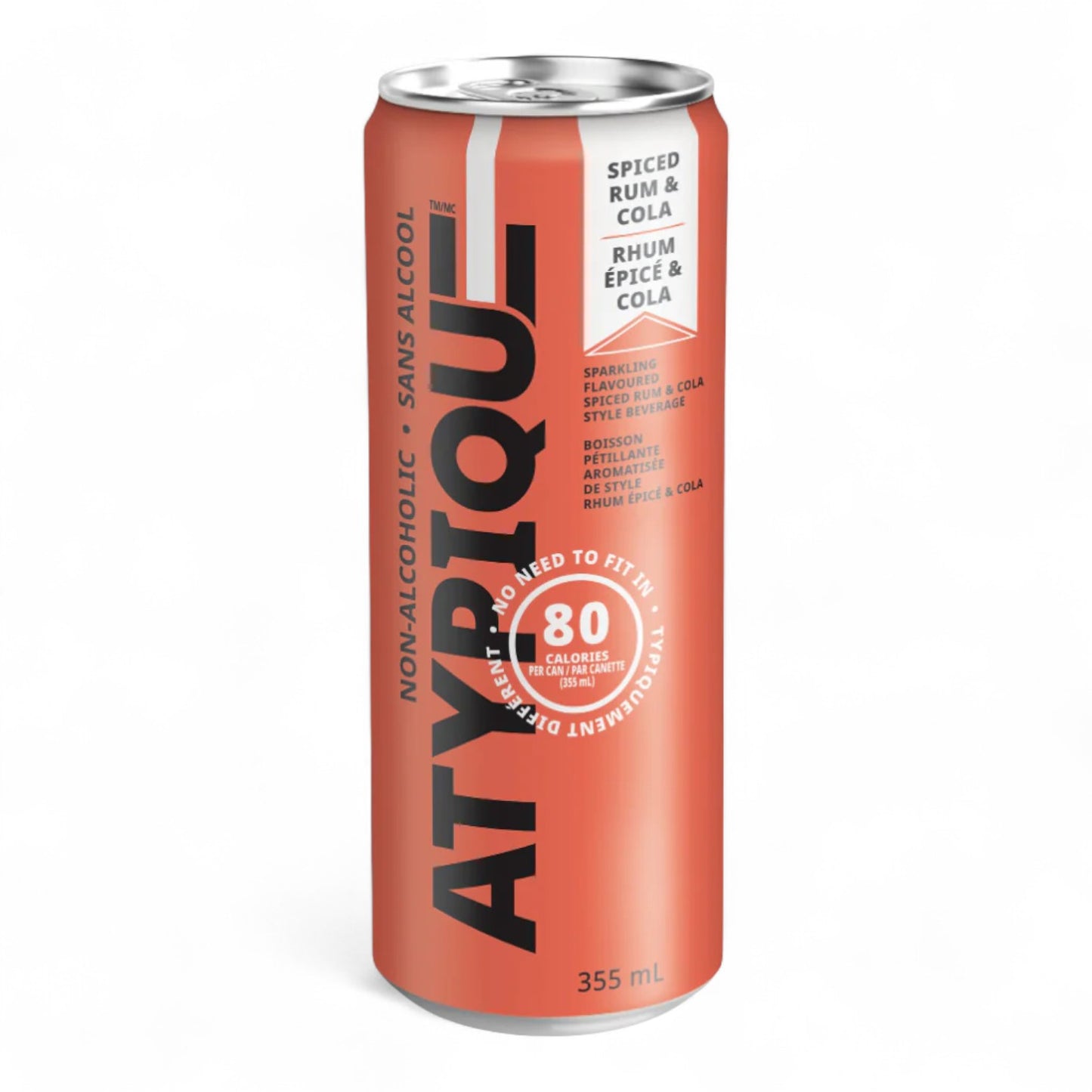 Atypique - Rhum épicé et Cola 355ml