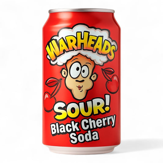Warheads - Soda Sours Cerise Noire - 355ml