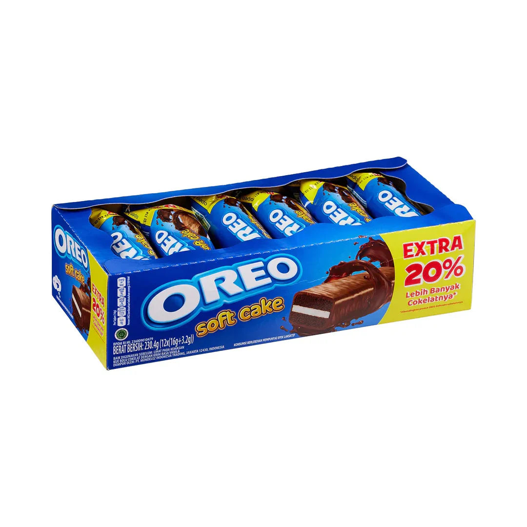 Oreo Soft Cake – Un délice moelleux à la crème Oreo ! - Europe -16g 🍪🎂