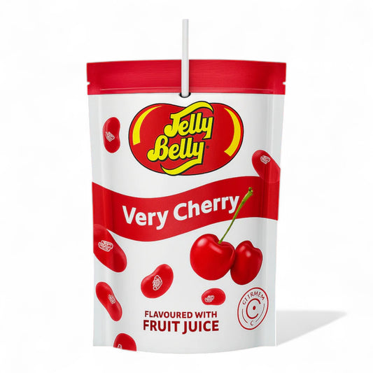 Jelly Belly Fruit Juice Pouch Very Cherry 200ml