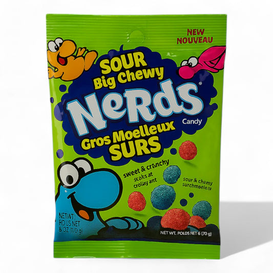 Ferrara Nerds Sour Big Chewy Peg Bag 170g 🍬🍋🍓
