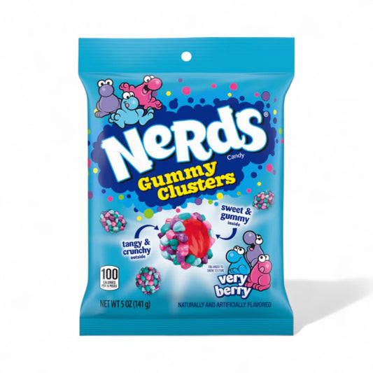 Ferrara Nerds Gummy Verry Berry Clusters - 5oz 🍬