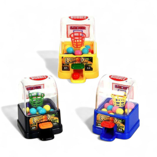Kidsmania Dubble Bubble Slam Dunk Basketball Gumball Dispenser 🏀🍬