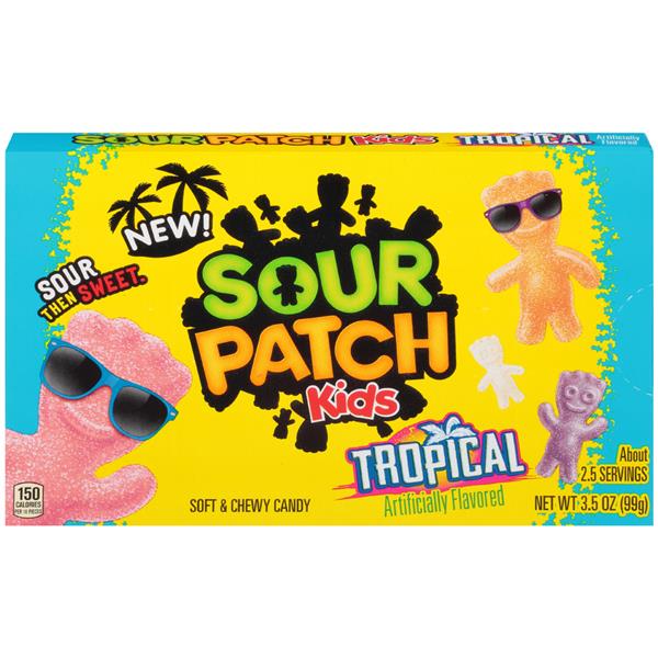 Sour Patch Kids Tropical TB - 3.5oz 🌴🍍🥭