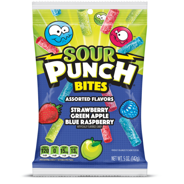 Sour Punch Bites Assorted - 5oz 🍬⚡