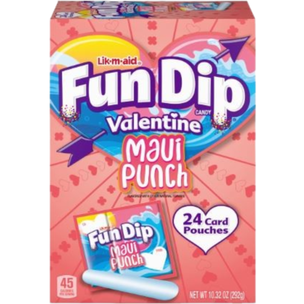 Fun Dip Valentine Maui Punch 0.32oz 🍭💖