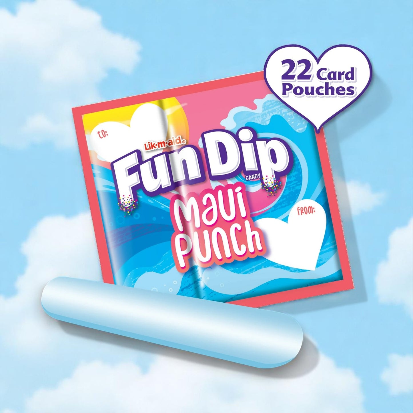 Fun Dip Valentine Maui Punch 0.32oz 🍭💖