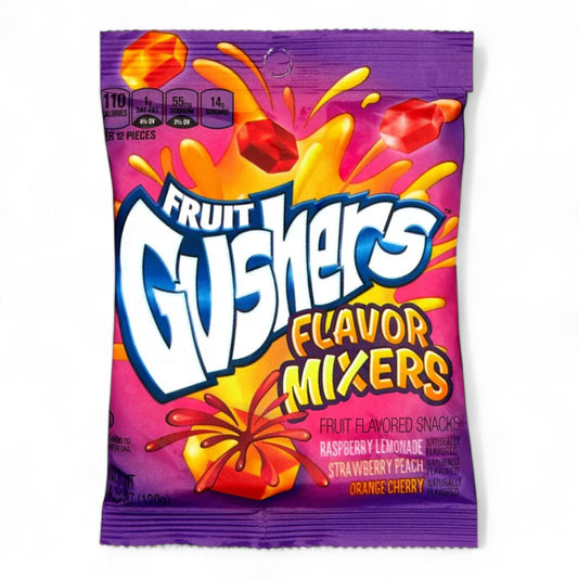 Gushers Fruit Flavor Mixers – 136g 🍓🍊🍇