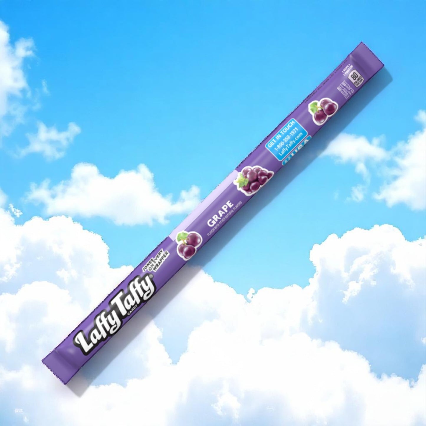 Laffy Taffy Raisin – Bonbon gommeux au raisin (22.9g)