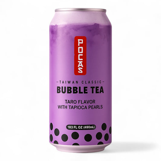 Pocas Bubble Tea Taro - 490ml 💜✨