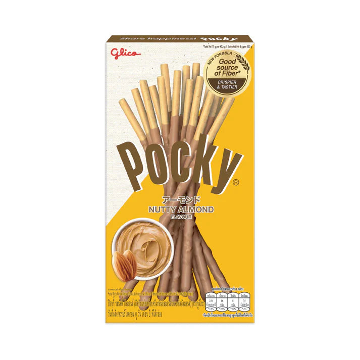 Pocky® - Nutty Almond Biscuit Sticks   - (THAILANDE)