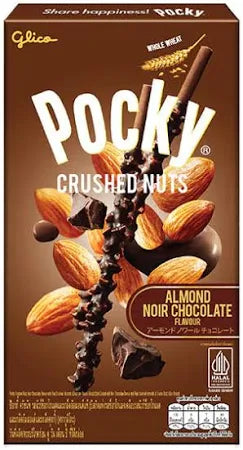 Pocky® - Crushed Nuts Almond Noir Chocolate Sticks   - (THAILANDE)